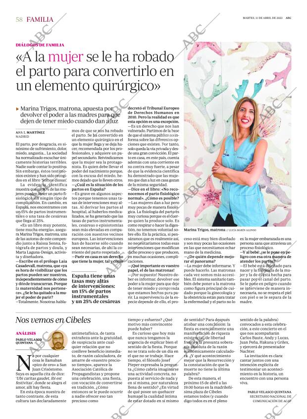 ABC MADRID 11-04-2023 página 58