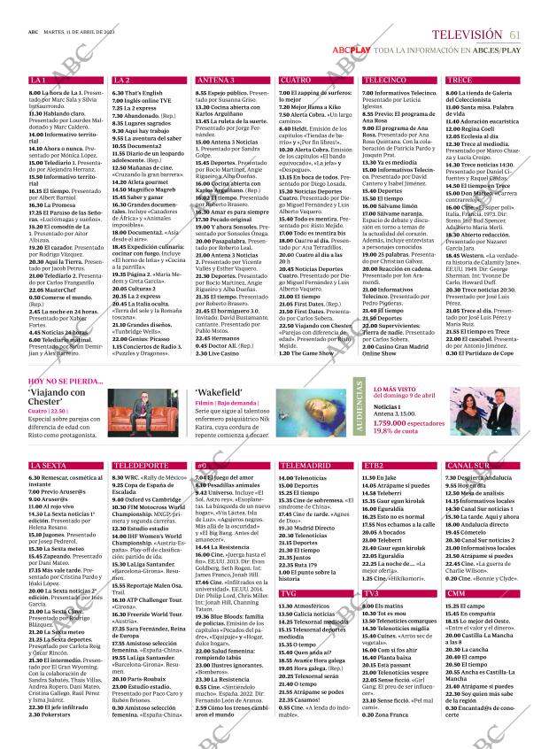 ABC MADRID 11-04-2023 página 61