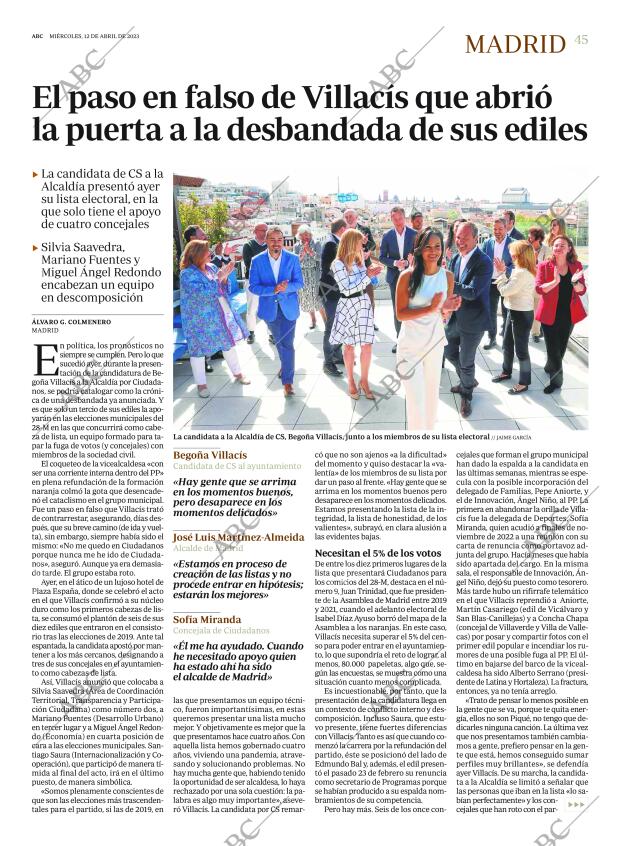 ABC MADRID 12-04-2023 página 45
