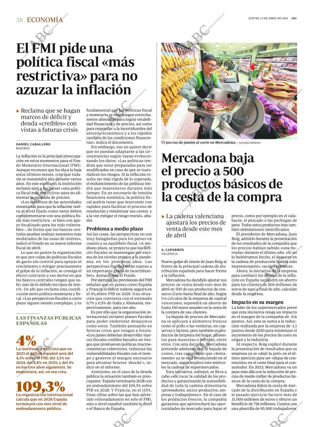 ABC CORDOBA 13-04-2023 página 38