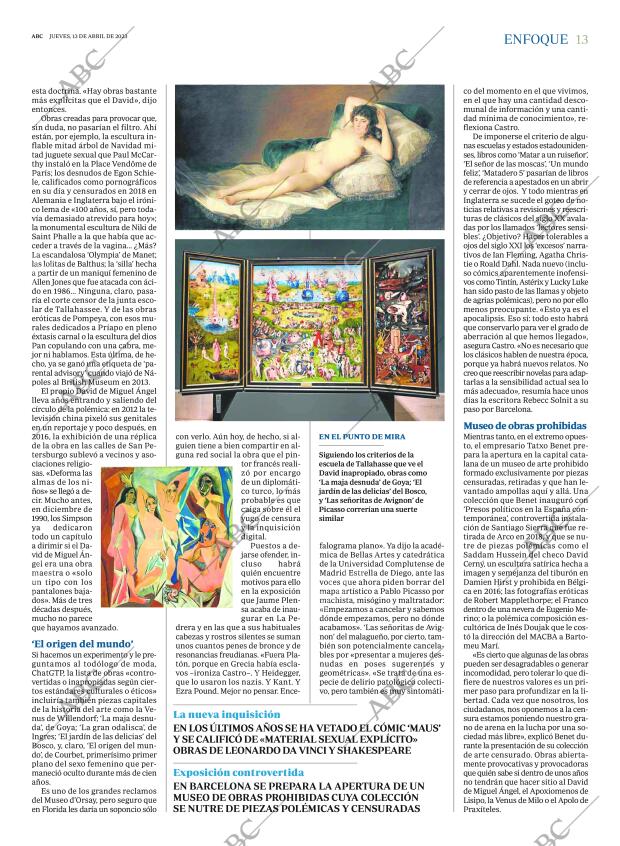 ABC MADRID 13-04-2023 página 13