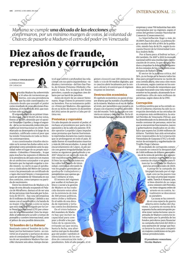 ABC MADRID 13-04-2023 página 25