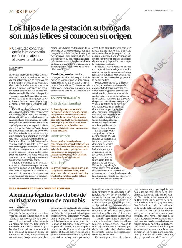 ABC MADRID 13-04-2023 página 36