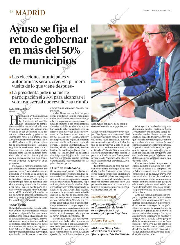 ABC MADRID 13-04-2023 página 48