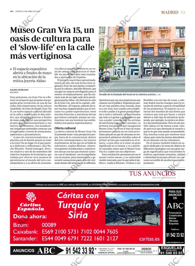 ABC MADRID 13-04-2023 página 53