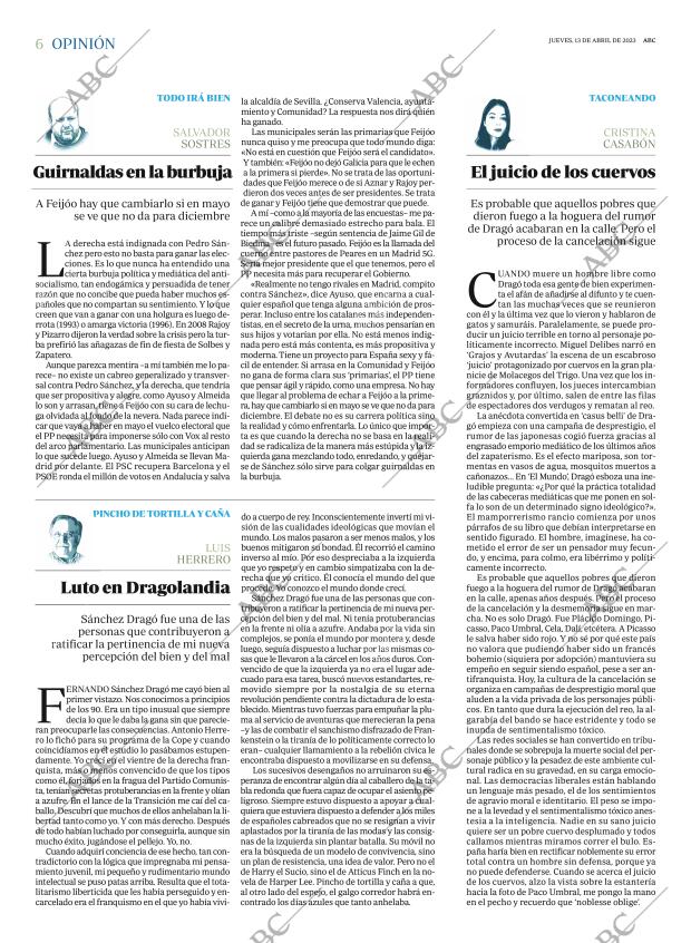 ABC MADRID 13-04-2023 página 6
