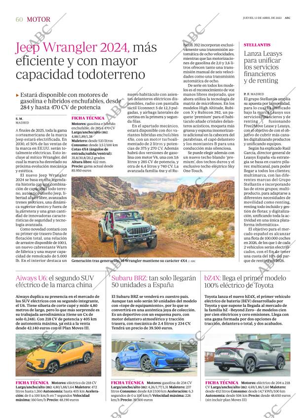 ABC MADRID 13-04-2023 página 60