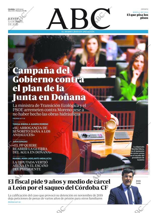 ABC CORDOBA 14-04-2023 página 1