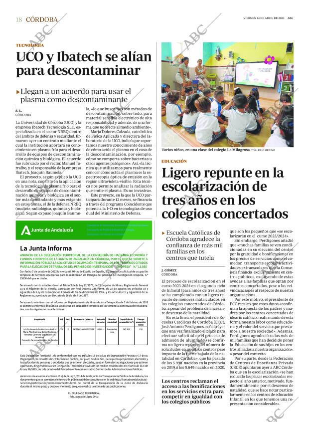 ABC CORDOBA 14-04-2023 página 18