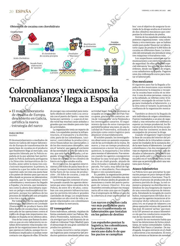 ABC MADRID 14-04-2023 página 20