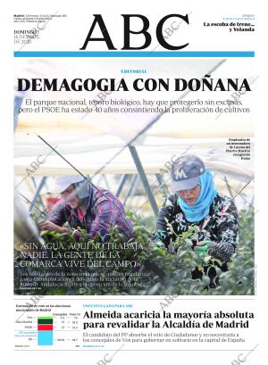 ABC MADRID 16-04-2023 página 1