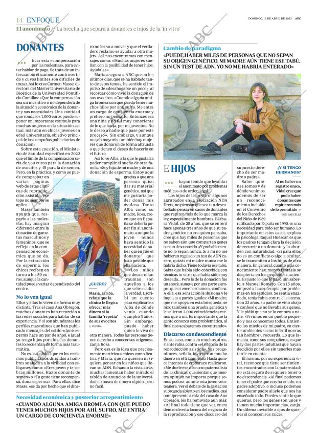 ABC MADRID 16-04-2023 página 14