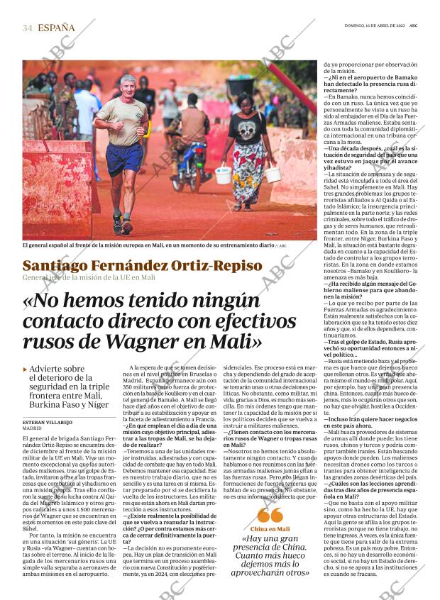 ABC MADRID 16-04-2023 página 34