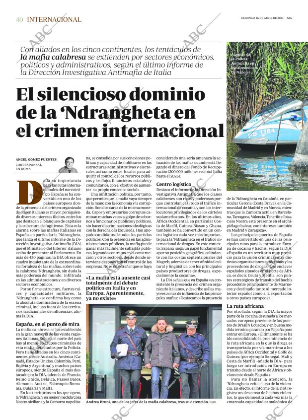 ABC MADRID 16-04-2023 página 40