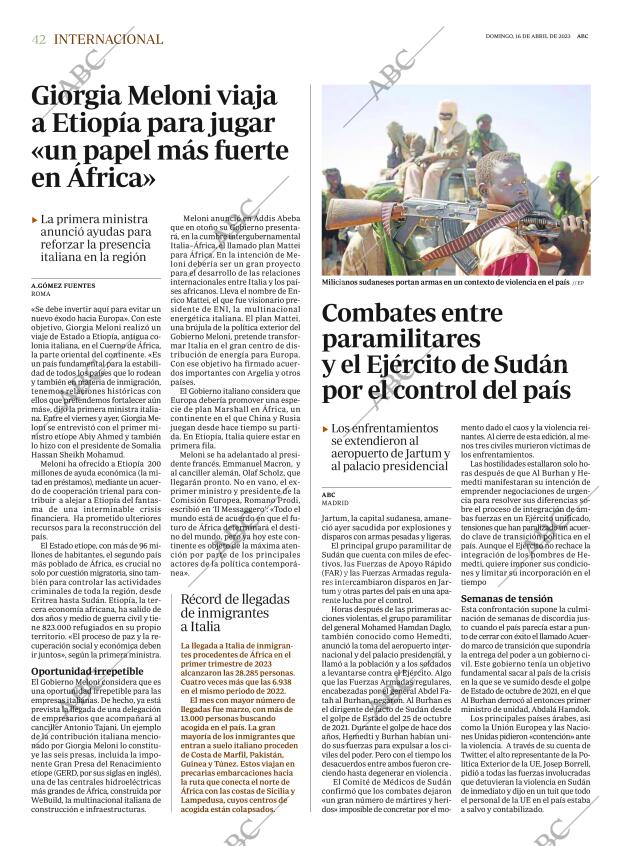 ABC MADRID 16-04-2023 página 42