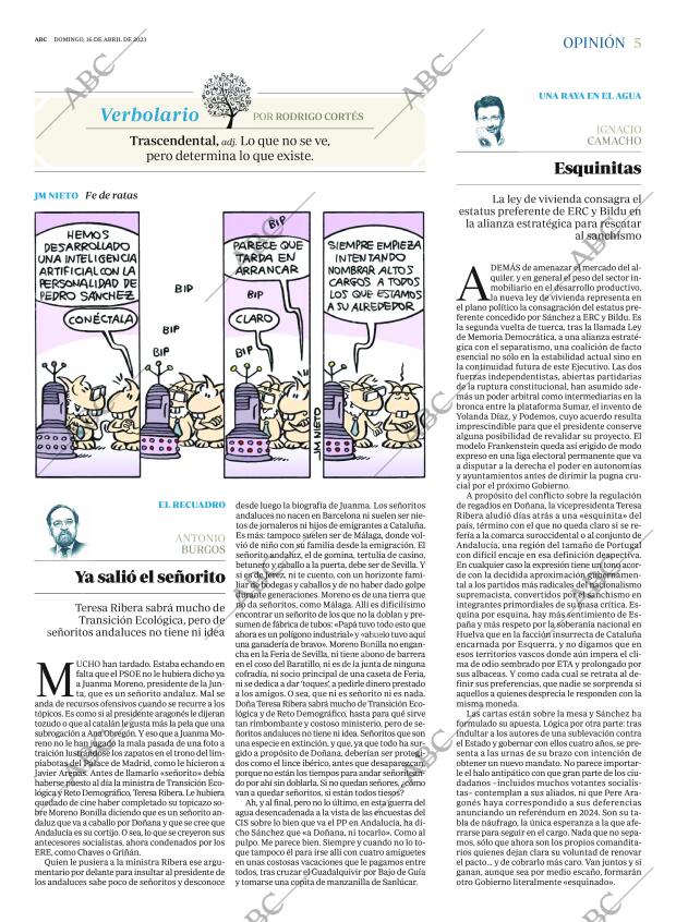 ABC MADRID 16-04-2023 página 5
