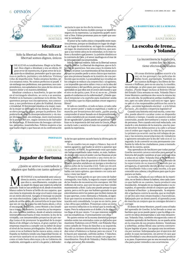 ABC MADRID 16-04-2023 página 6
