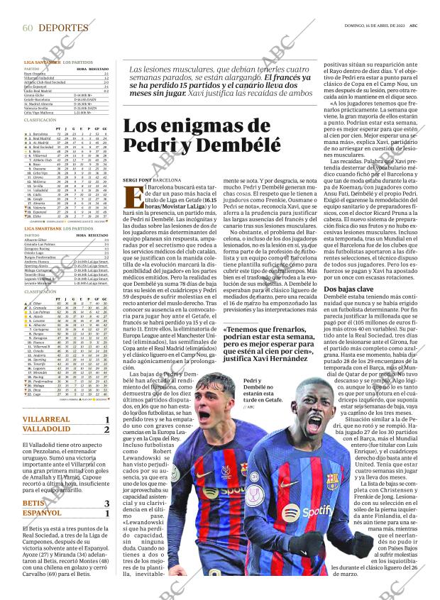 ABC MADRID 16-04-2023 página 60