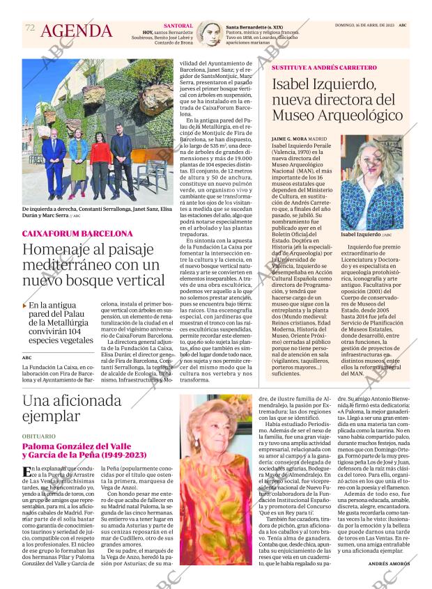 ABC MADRID 16-04-2023 página 72