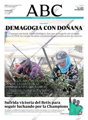 ABC SEVILLA 16-04-2023 página 1