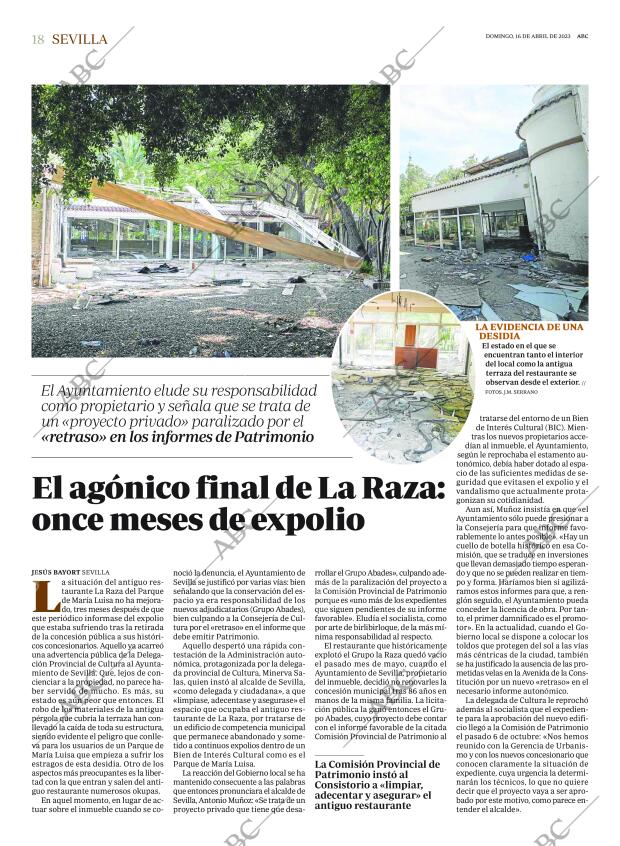 ABC SEVILLA 16-04-2023 página 18