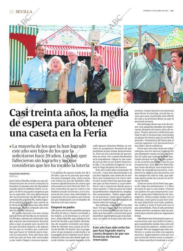 ABC SEVILLA 16-04-2023 página 22