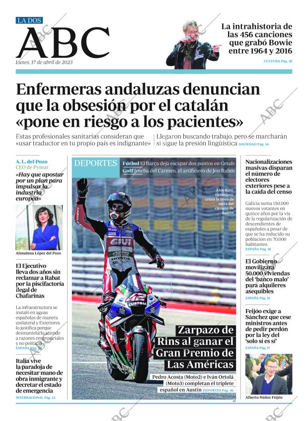 ABC MADRID 17-04-2023 página 2