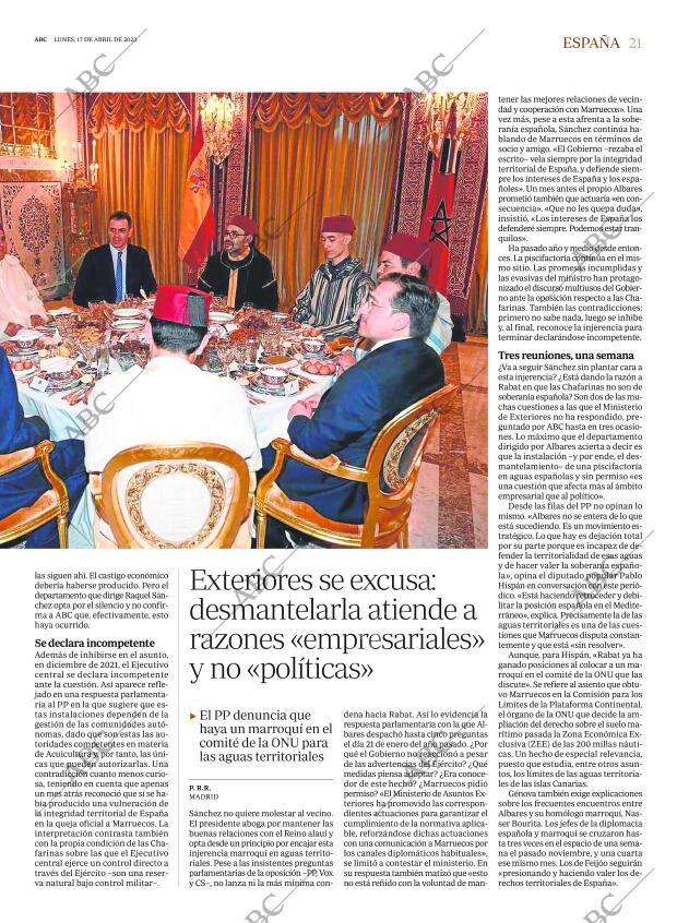 ABC MADRID 17-04-2023 página 21