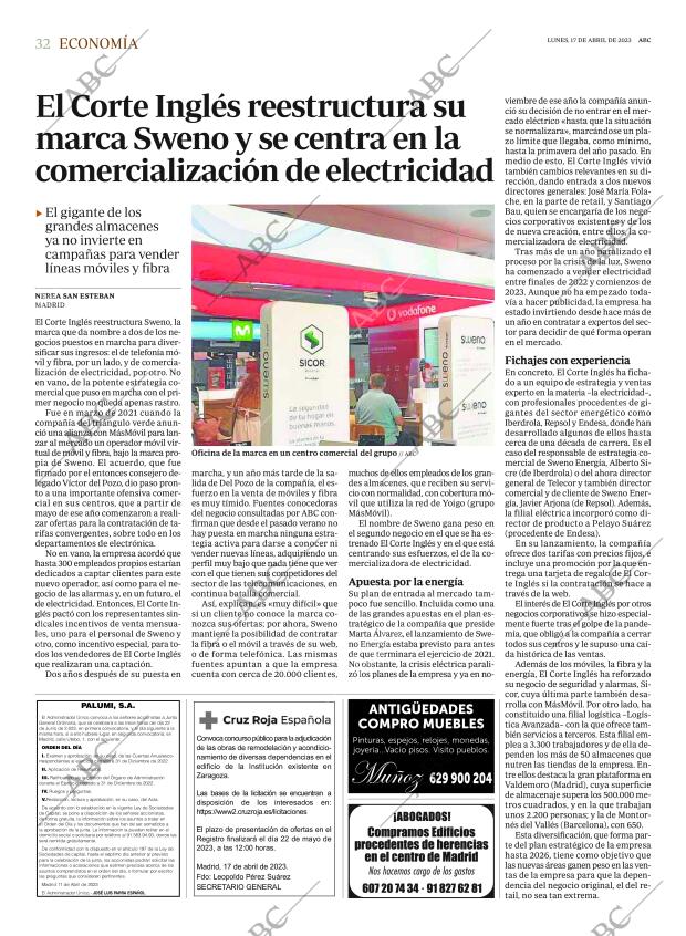 ABC MADRID 17-04-2023 página 32