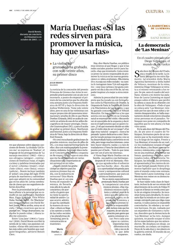 ABC MADRID 17-04-2023 página 39