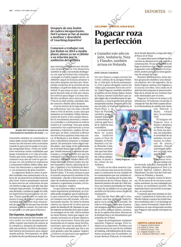 ABC MADRID 17-04-2023 página 49