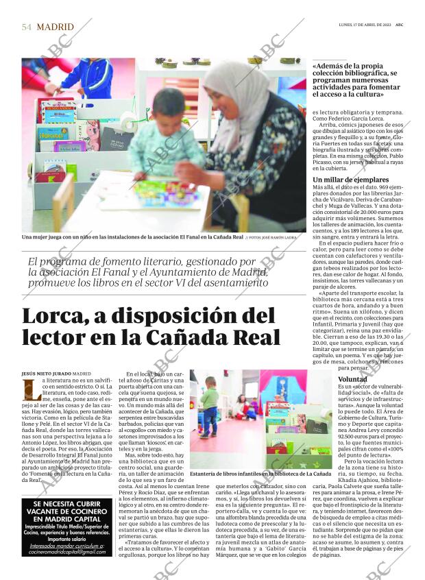 ABC MADRID 17-04-2023 página 54