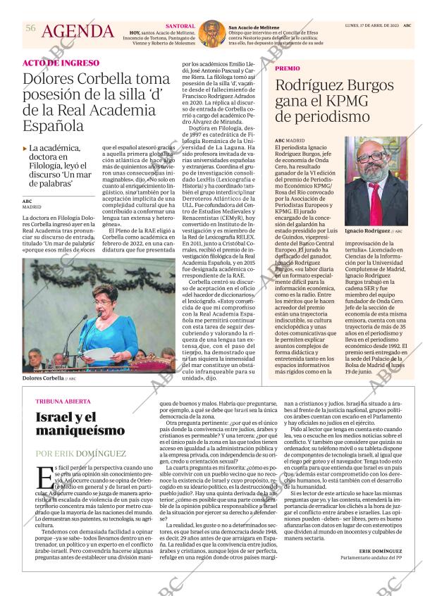 ABC MADRID 17-04-2023 página 56