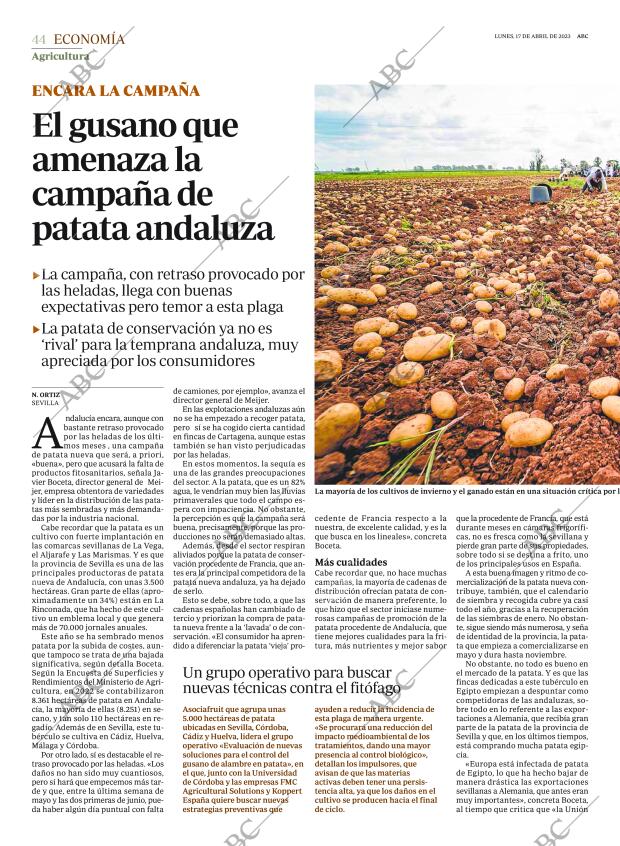 ABC SEVILLA 17-04-2023 página 44
