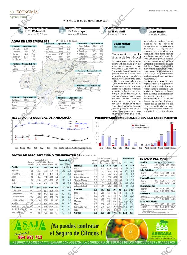 ABC SEVILLA 17-04-2023 página 50