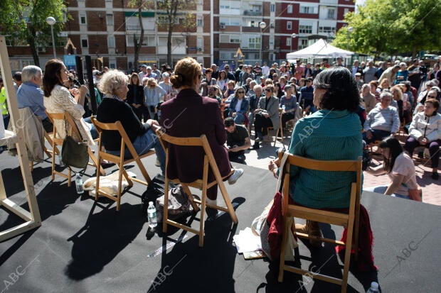 Acto electoral de Más Madrid con Mónica García, Rita Maestre y Manuela Carmena...