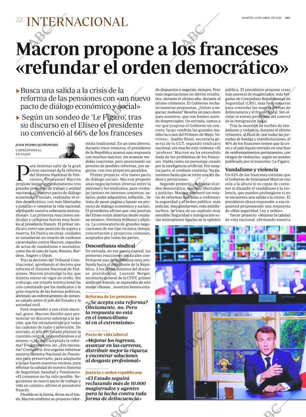 ABC MADRID 18-04-2023 página 22