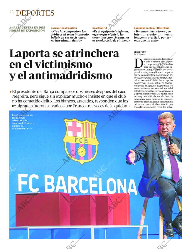 ABC MADRID 18-04-2023 página 42