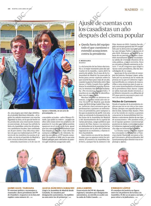 ABC MADRID 18-04-2023 página 49