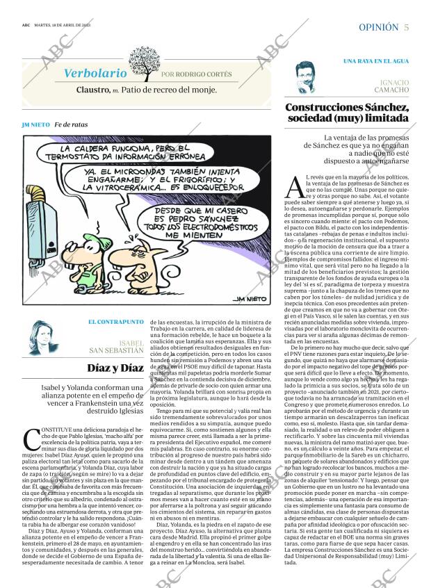 ABC MADRID 18-04-2023 página 5
