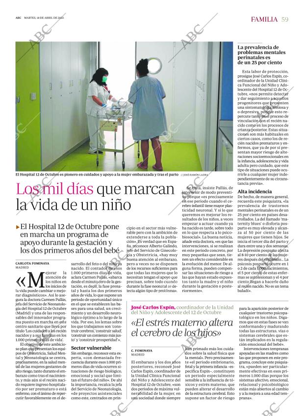 ABC MADRID 18-04-2023 página 59
