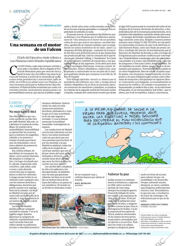 ABC MADRID 18-04-2023 página 8