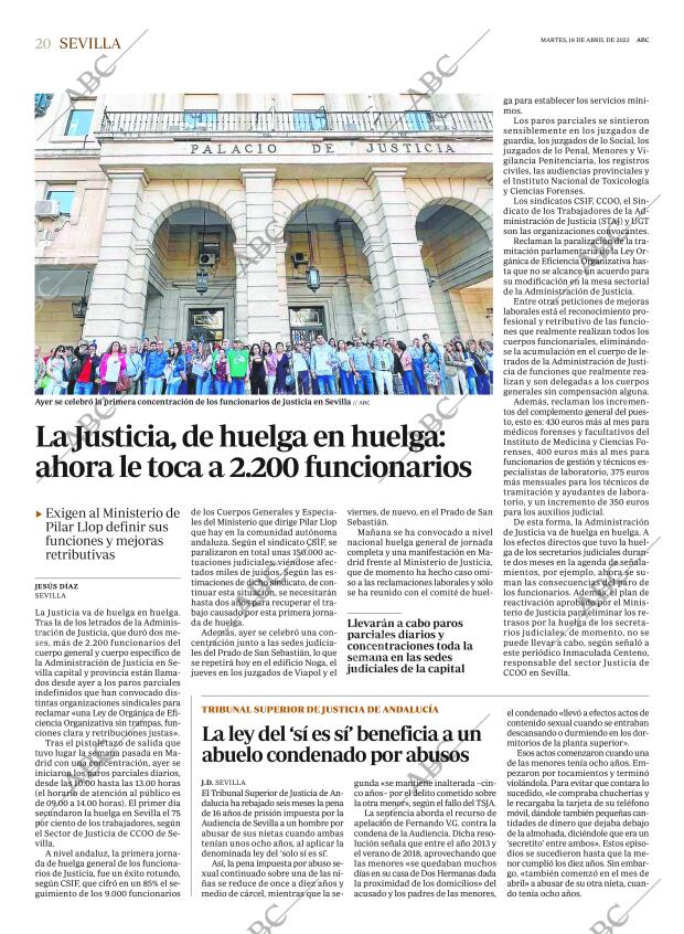 ABC SEVILLA 18-04-2023 página 20