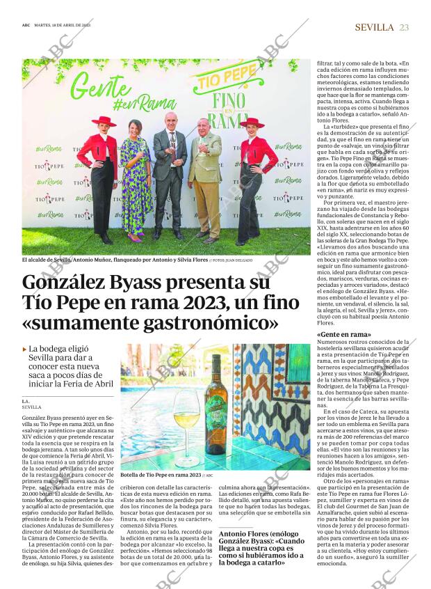 ABC SEVILLA 18-04-2023 página 23