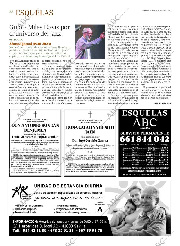 ABC SEVILLA 18-04-2023 página 58