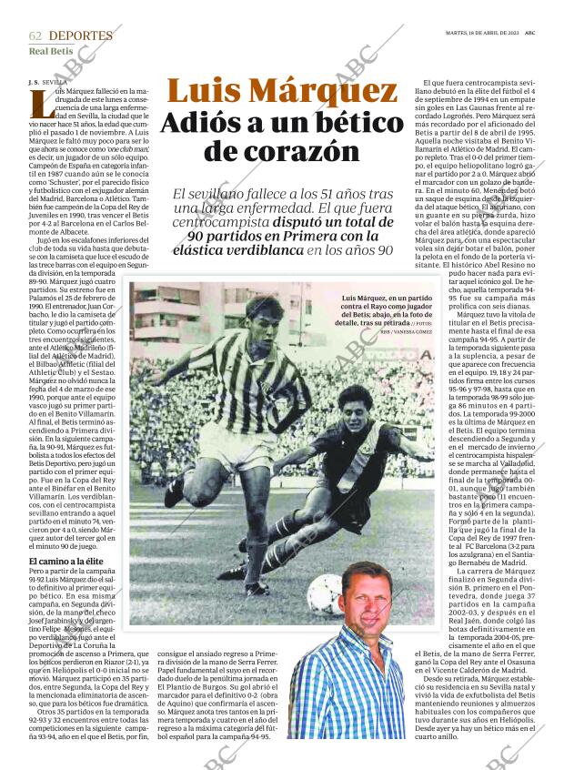 ABC SEVILLA 18-04-2023 página 62