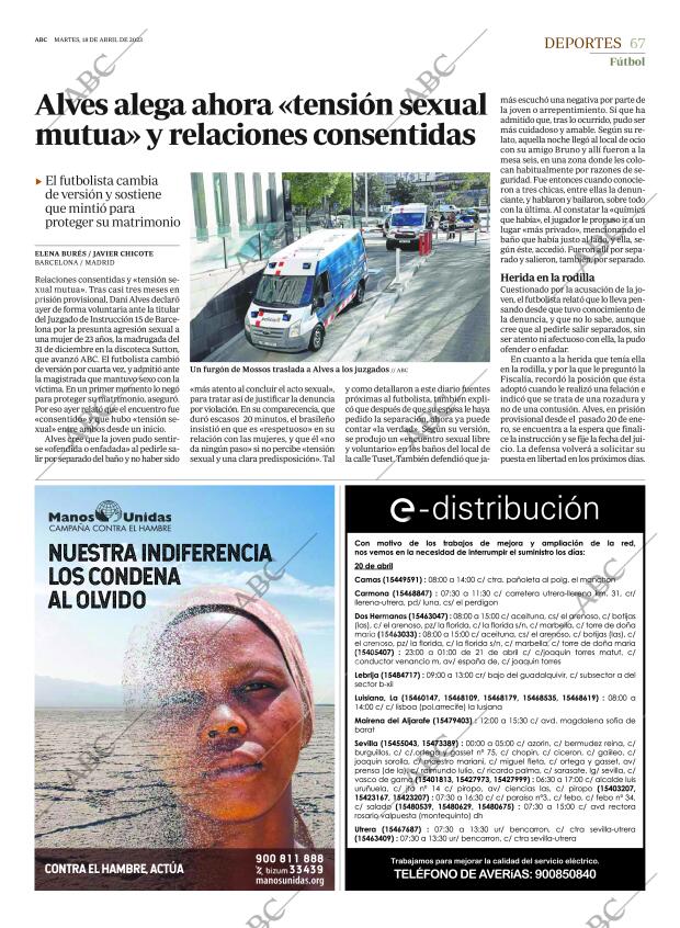 ABC SEVILLA 18-04-2023 página 67