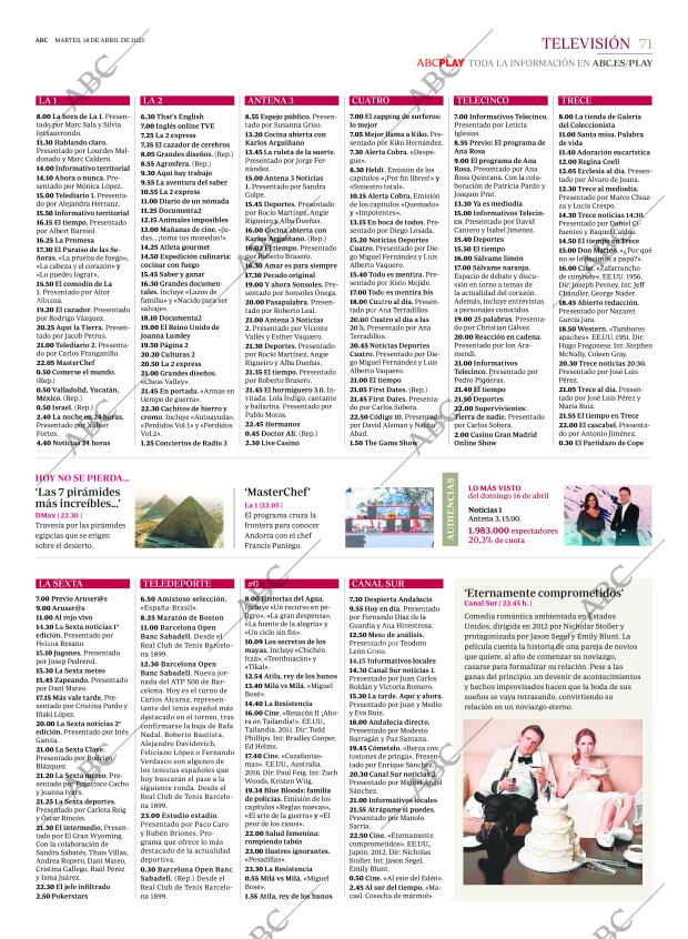 ABC SEVILLA 18-04-2023 página 71