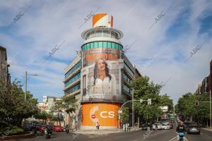 Sede del partido de Ciudadanos en la calle de Alcalá