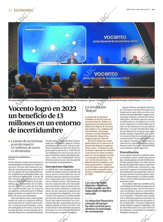 ABC MADRID 19-04-2023 página 32